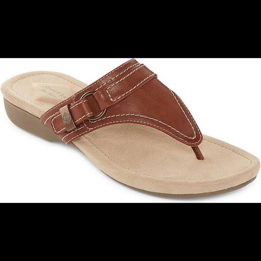 St Johns Bay leather sandals